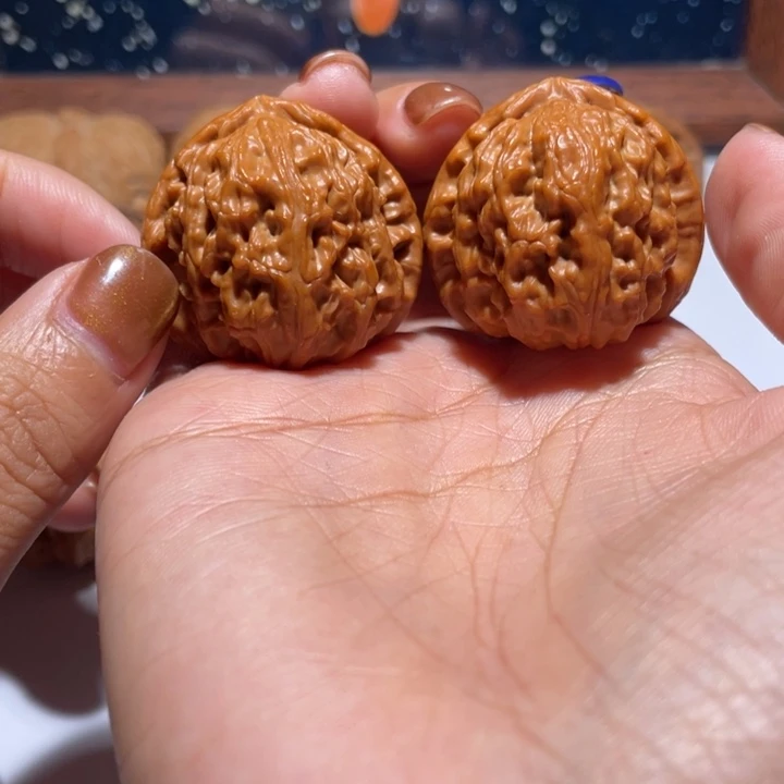 核桃手串/手链34三角白