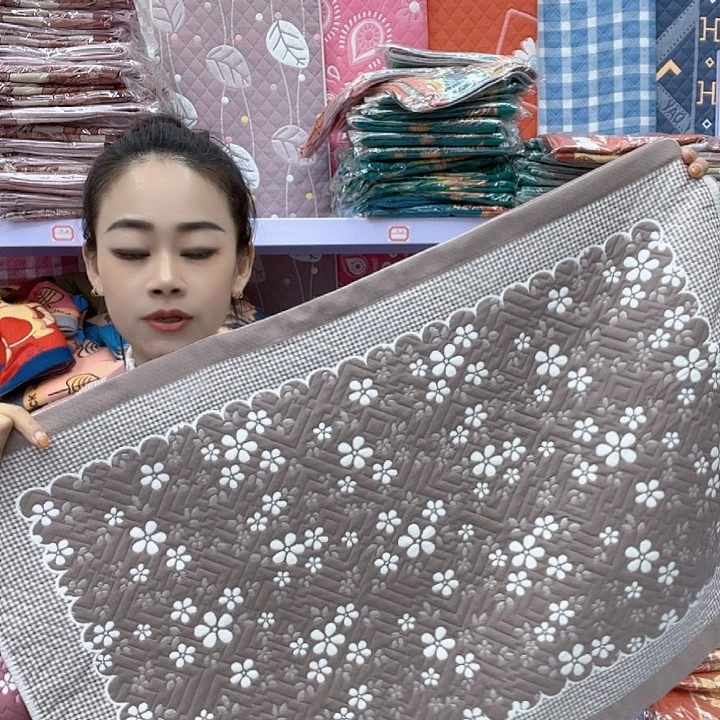 棉咖色雪花纯棉面料