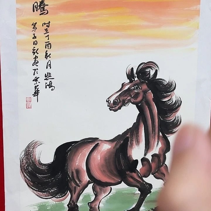 日新画作欣赏作品