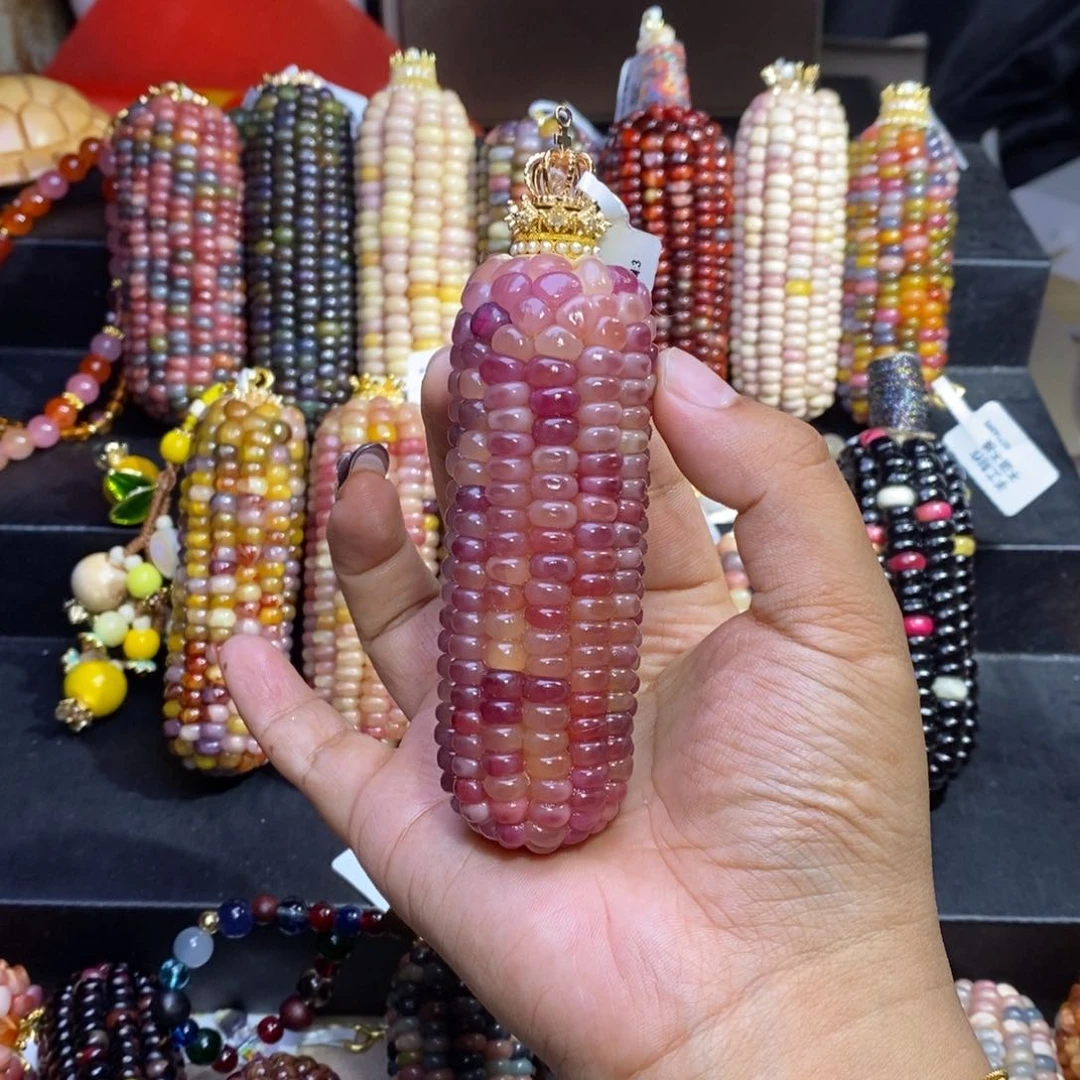 玉陌*L文玩玉米高货紫罗兰全糖心