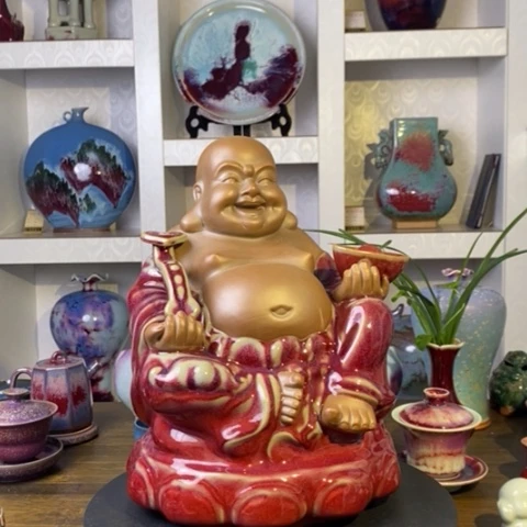 瓷片禹州神后钧瓷原产地~