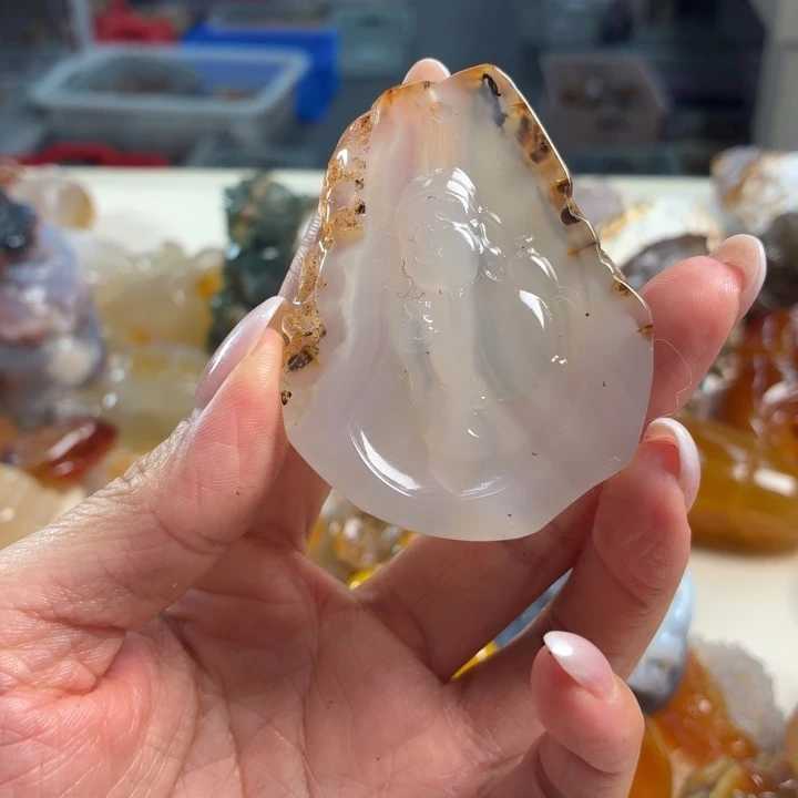 未镶嵌吊坠(不含链)玛瑙/玉髓