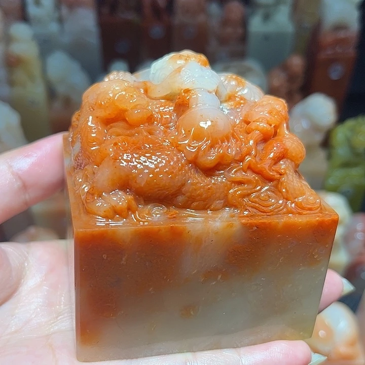 老挝石老挝保利石印章