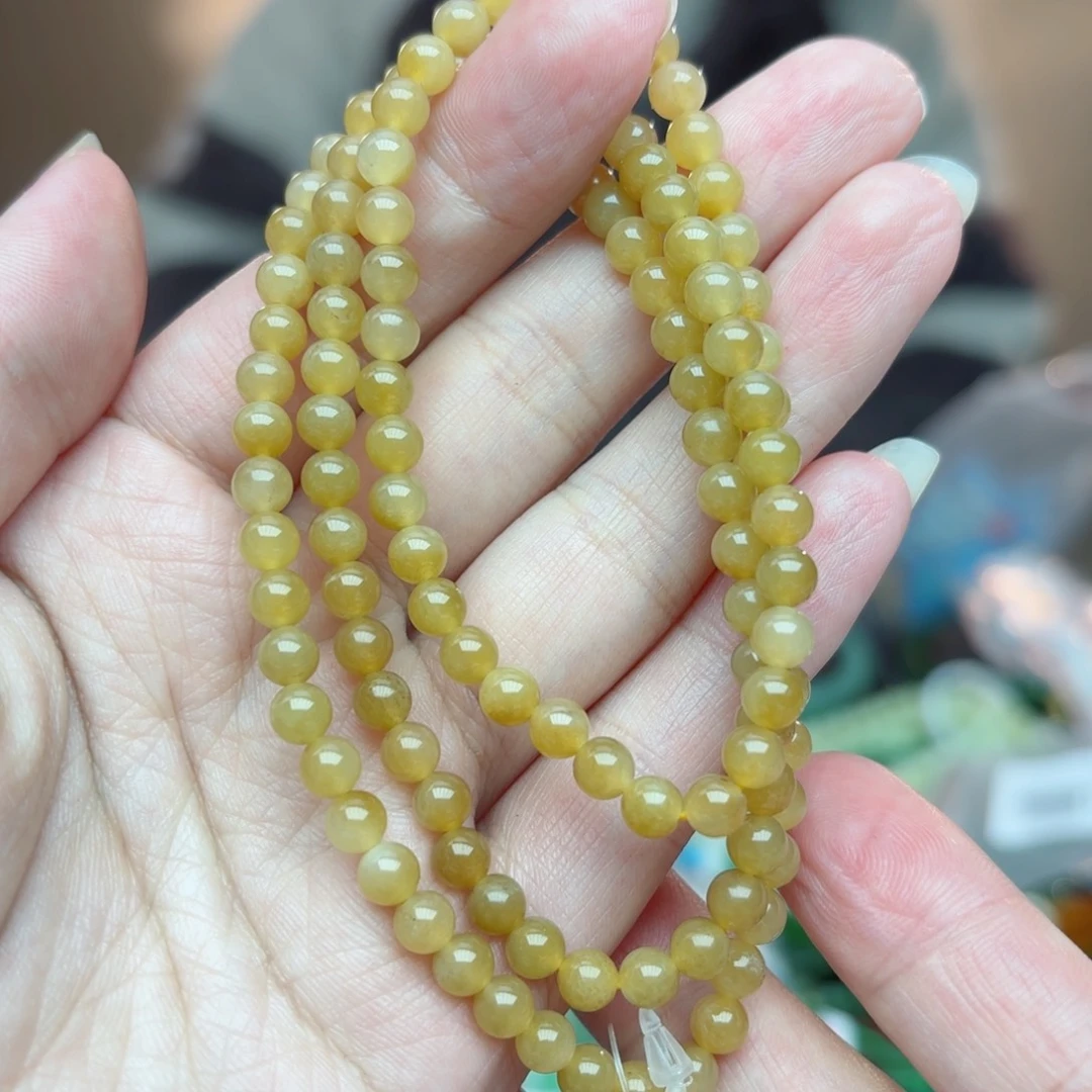 和田玉手串未镶嵌