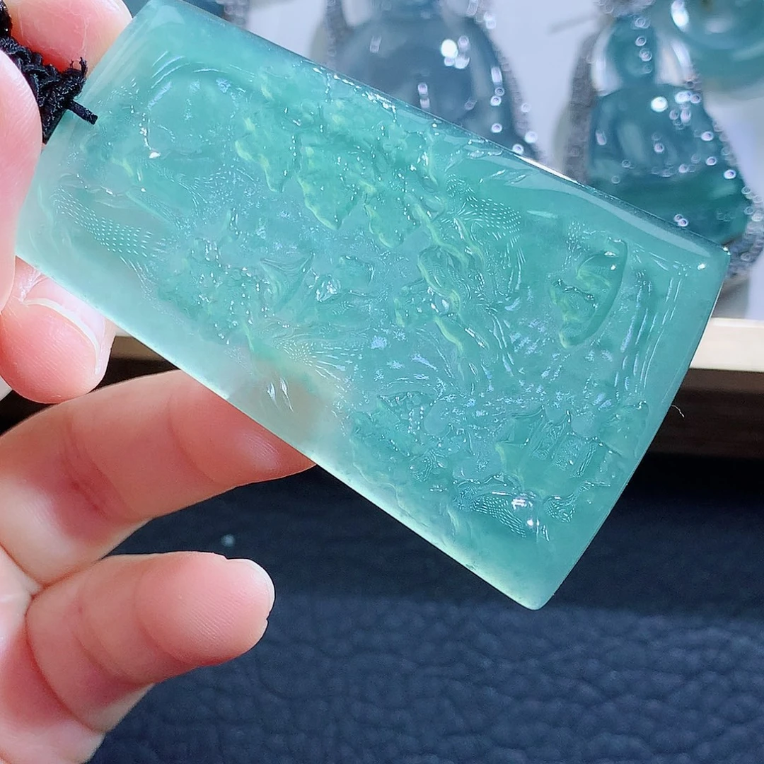 未镶嵌挂件翡翠翡翠