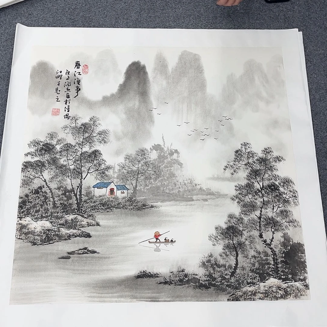 国画纯手绘作品欣赏