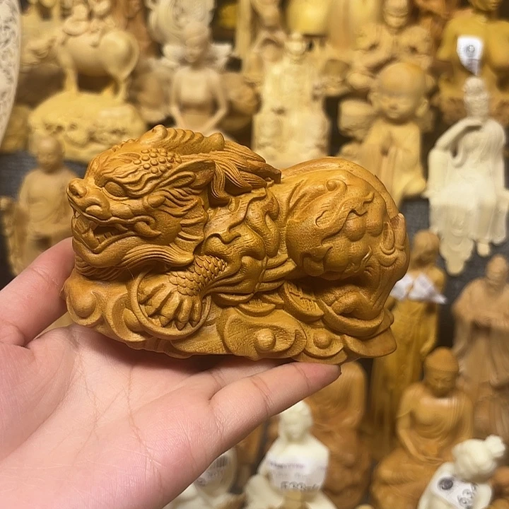 樟科（黄金檀）黄金檀瑕疵貔貅