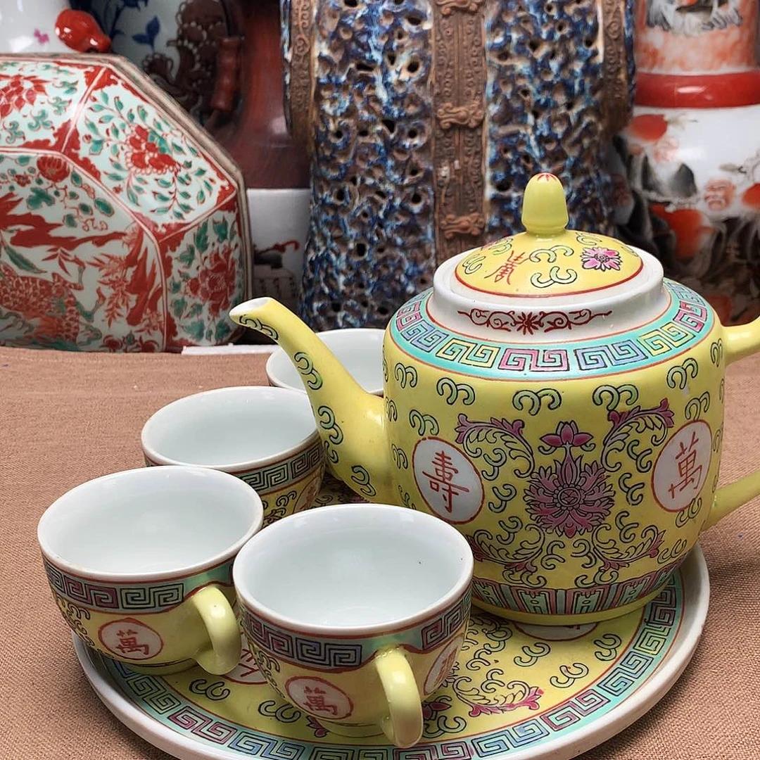 摆件景德镇瓷器花瓶