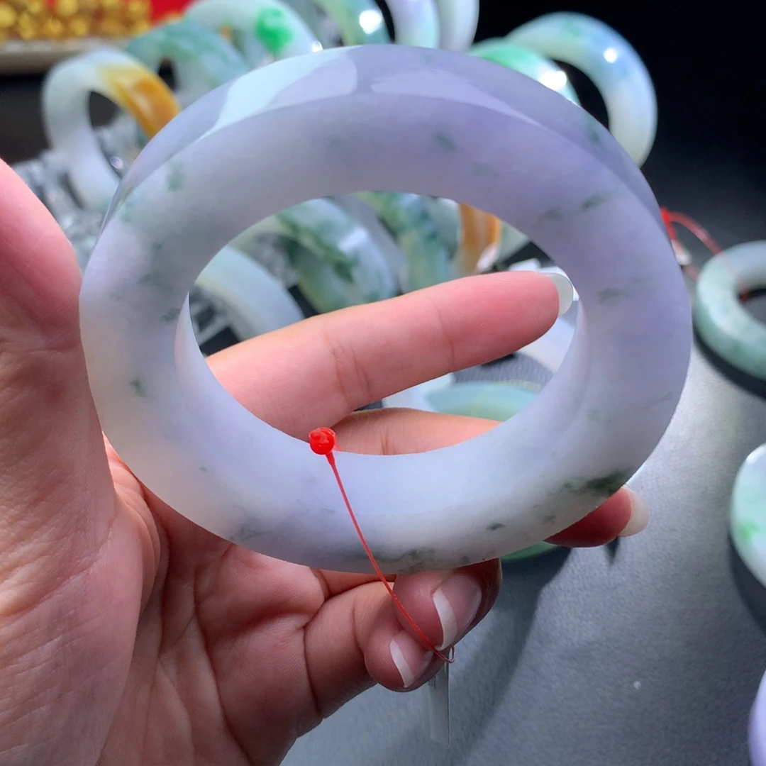 定制翡翠未镶嵌翡翠手镯