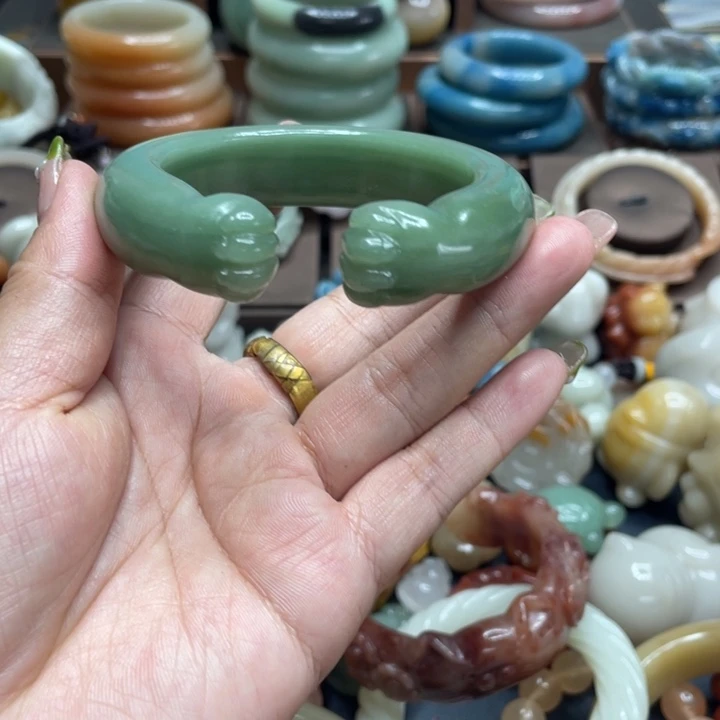 合金手链石英质玉小*严