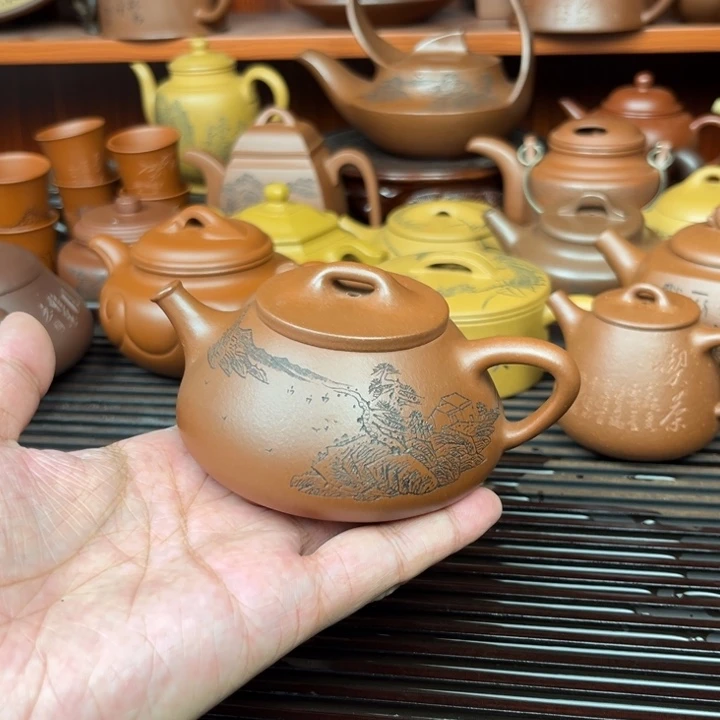 茶壶紫砂小晃口容量180