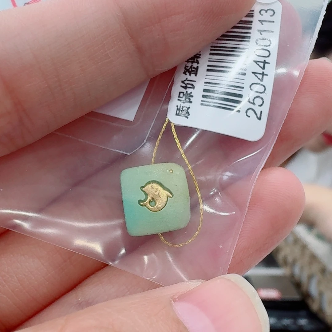 未镶嵌绿松石珠宝奇石晨**听