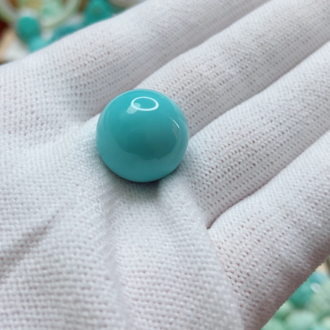 绿松石未镶嵌珠子