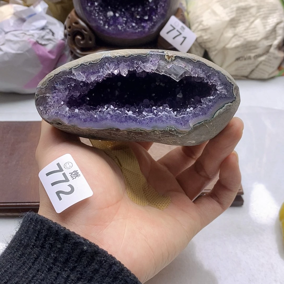 紫晶大型摆件（非配饰）未镶嵌