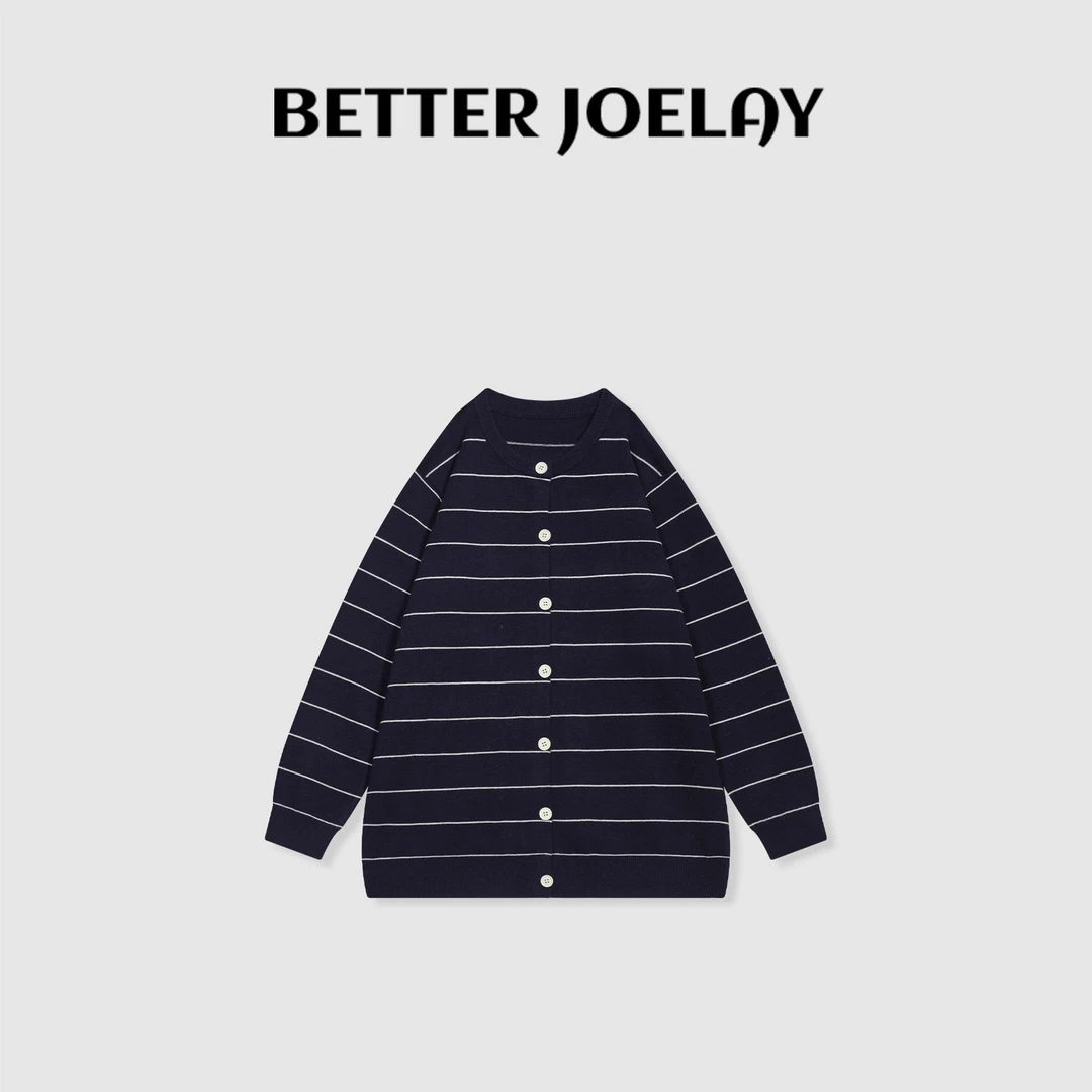 BETTER JOELAY-【解放天性】时尚开衫毛针织衫温柔韩版TT258