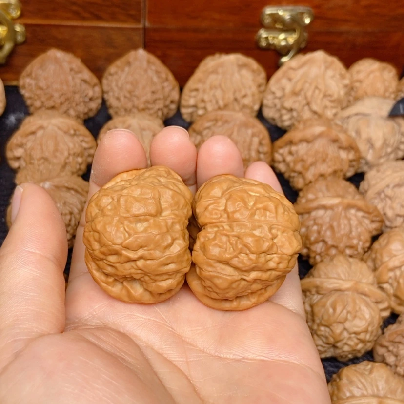 【闪购商品】文玩核桃吊坠双****丨蛙蛙40