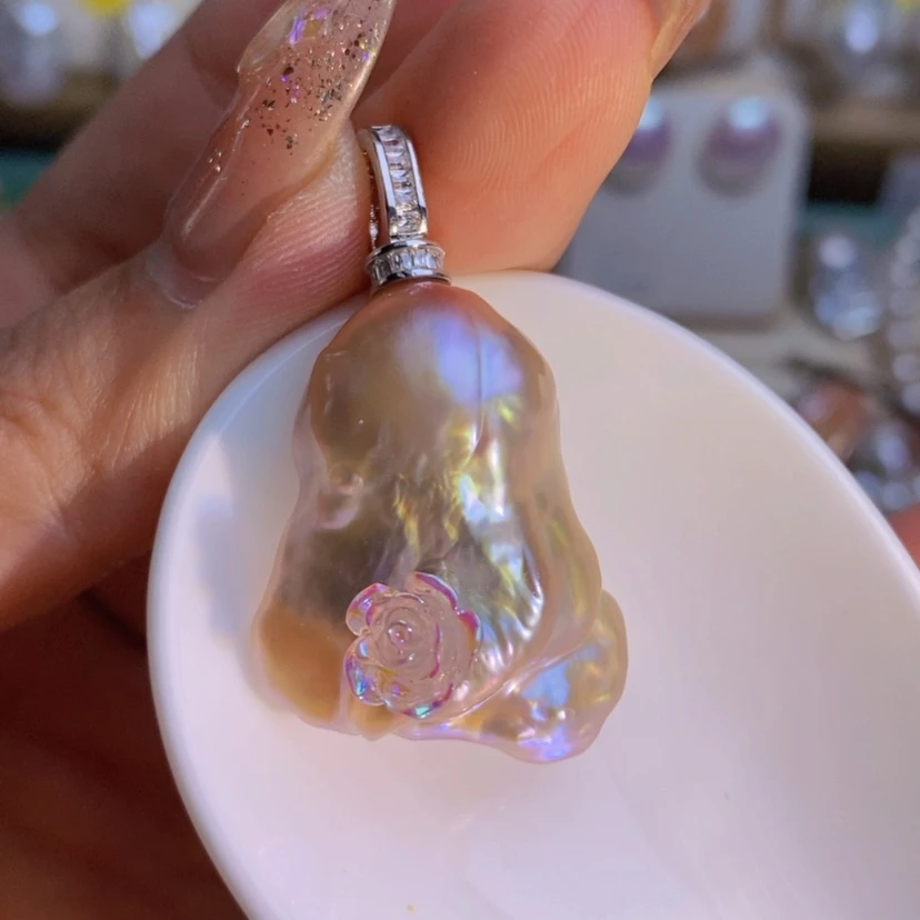 【闪购商品】淡水珍珠天然淡水珍珠合金