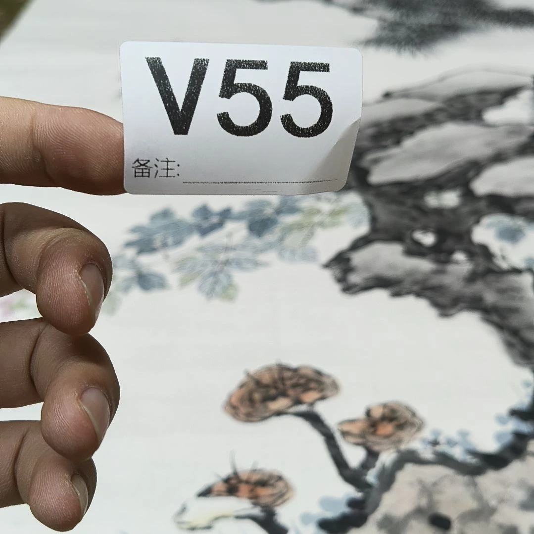 南***雪水彩回流精品字画