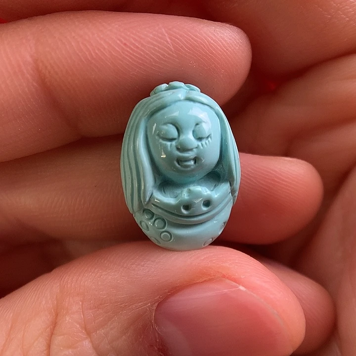 绿松石未镶嵌吊坠(不含链)47