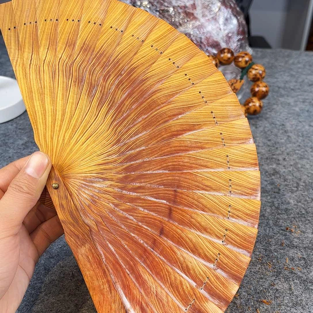 柏木（崖柏）崖柏扇子