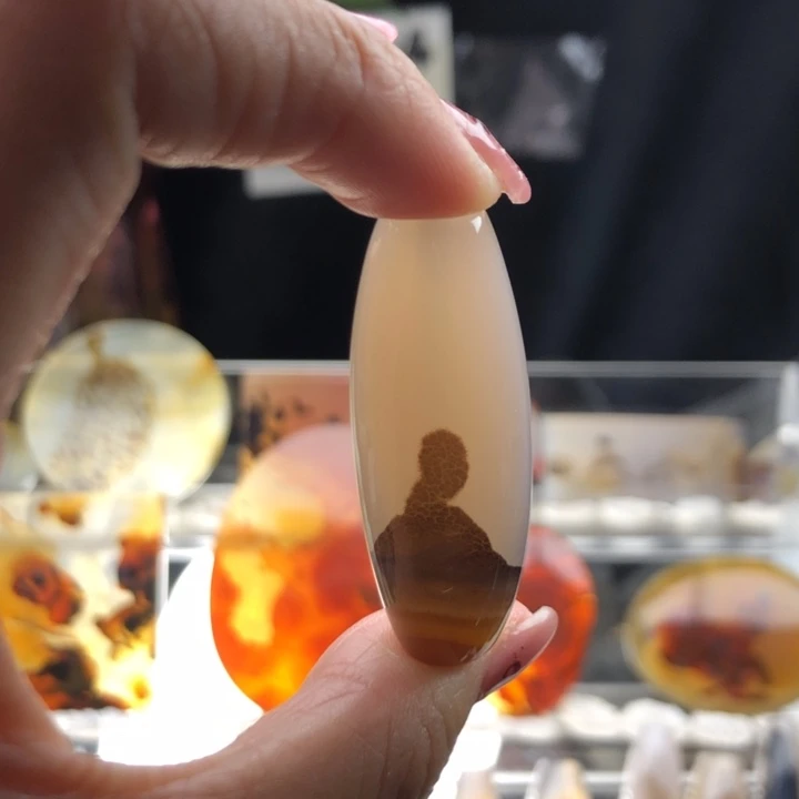 玛瑙/玉髓颈饰未镶嵌18