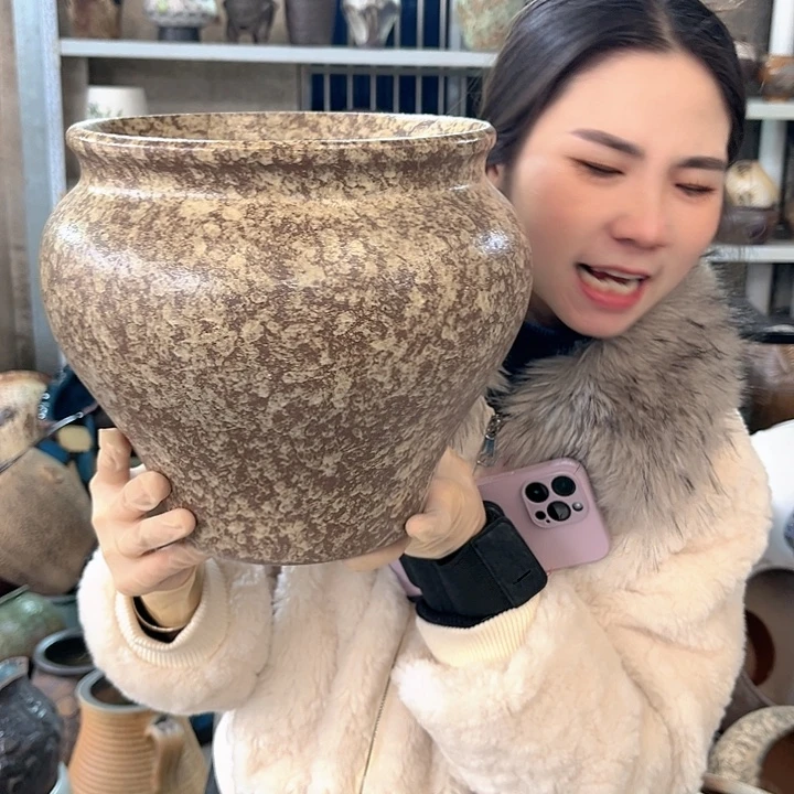 正品口23高24花盆……