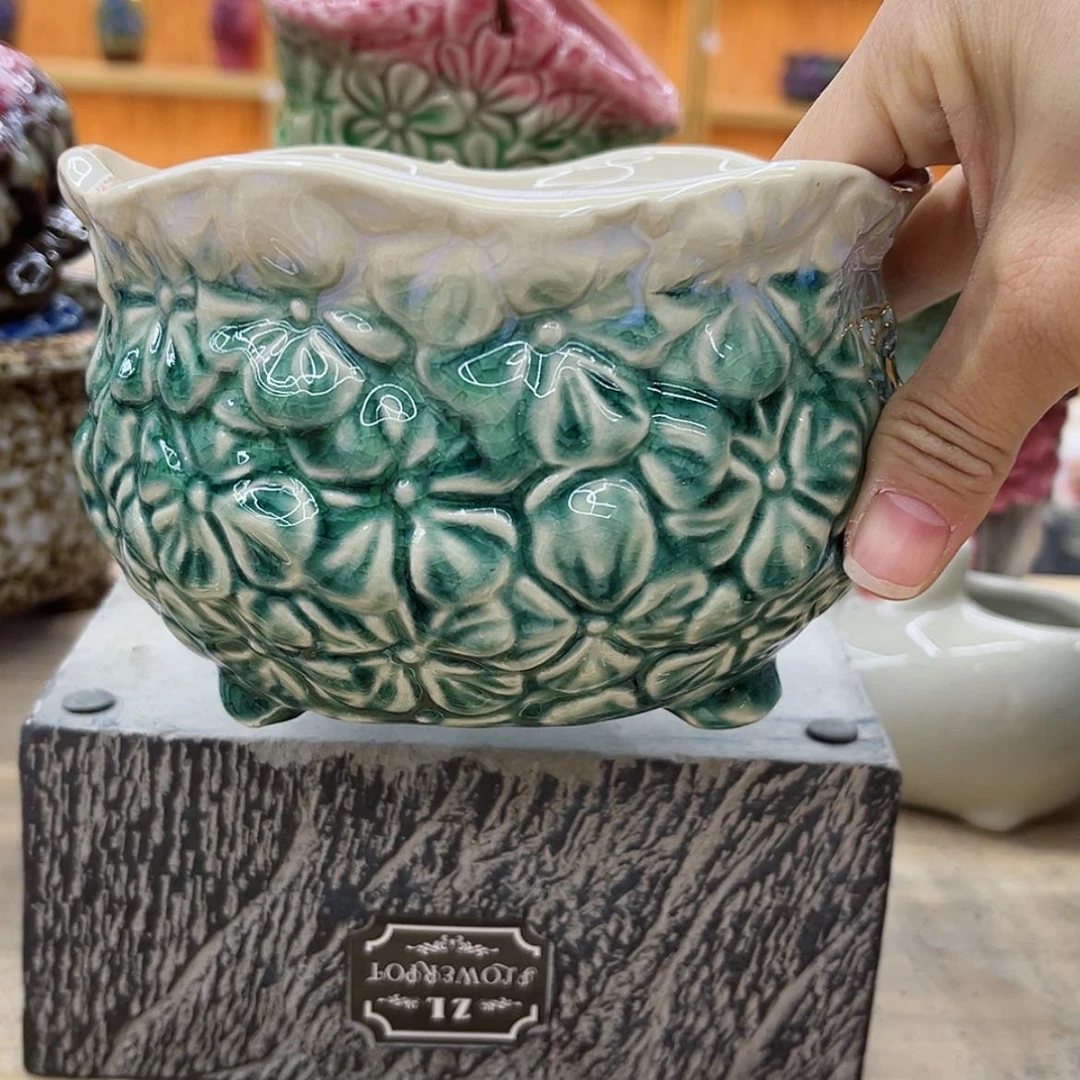 【闪购商品】陶瓷花盆