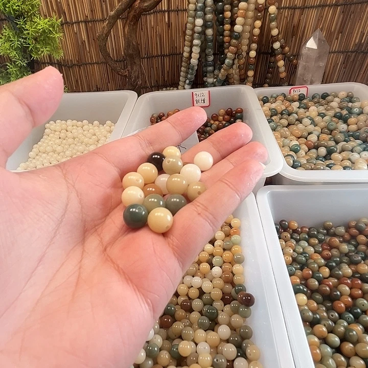 白玉菩提吊坠白玉菩提