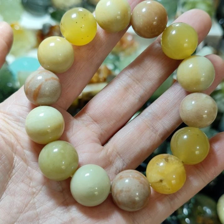 岫玉手串款式手串未镶嵌