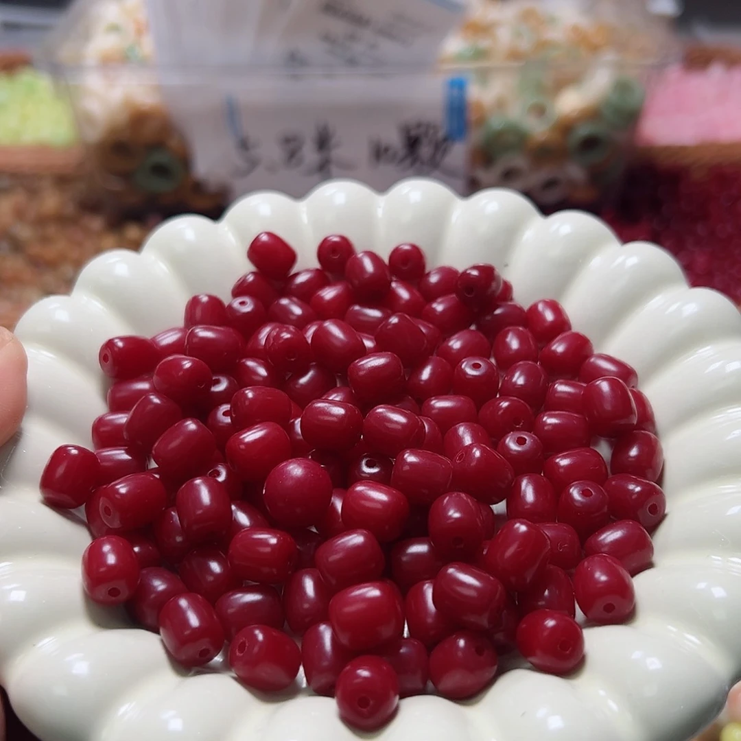 菩提根11mm红色年糕120颗