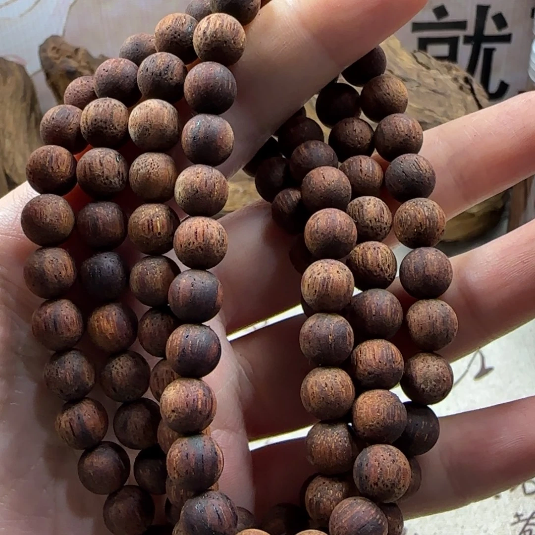 降真香手串/手链1**10.8x108糖结黄油麻丝