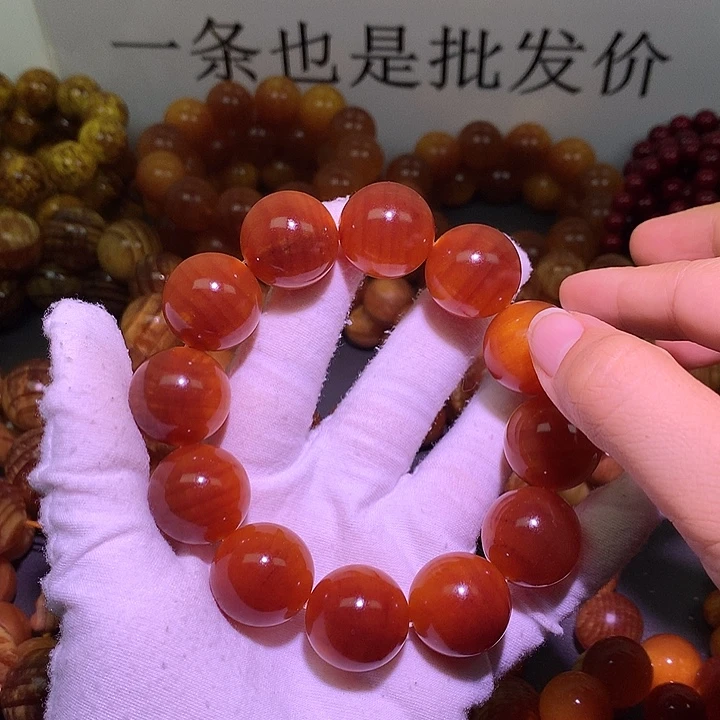 松木（琥珀木）手串/手链2.1 包浆高货