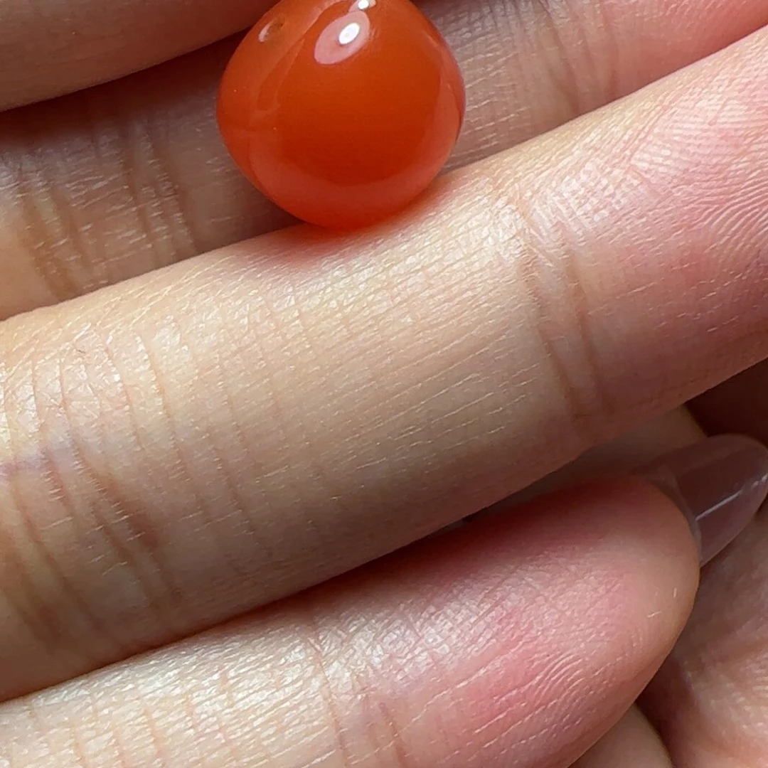 未镶嵌老型珠南红玛瑙五**间