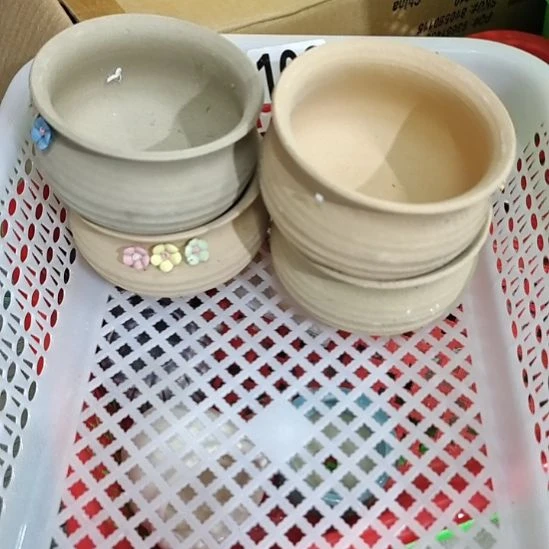 微瑕陶瓷盆12包邮