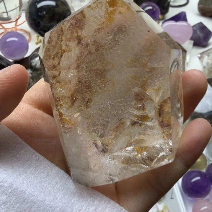 水晶珠宝半成品未镶嵌