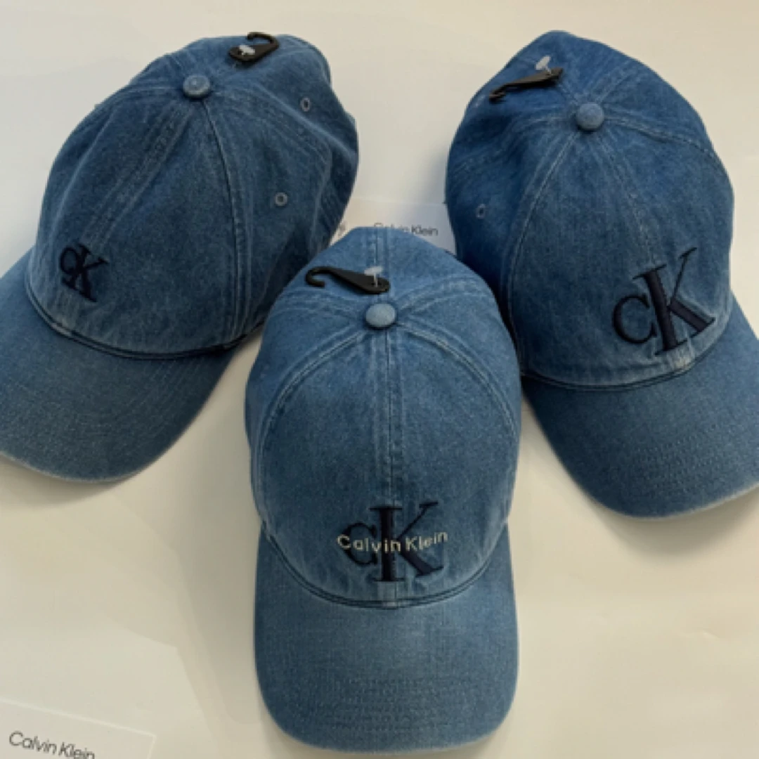 ck刺绣logo牛仔鸭舌帽