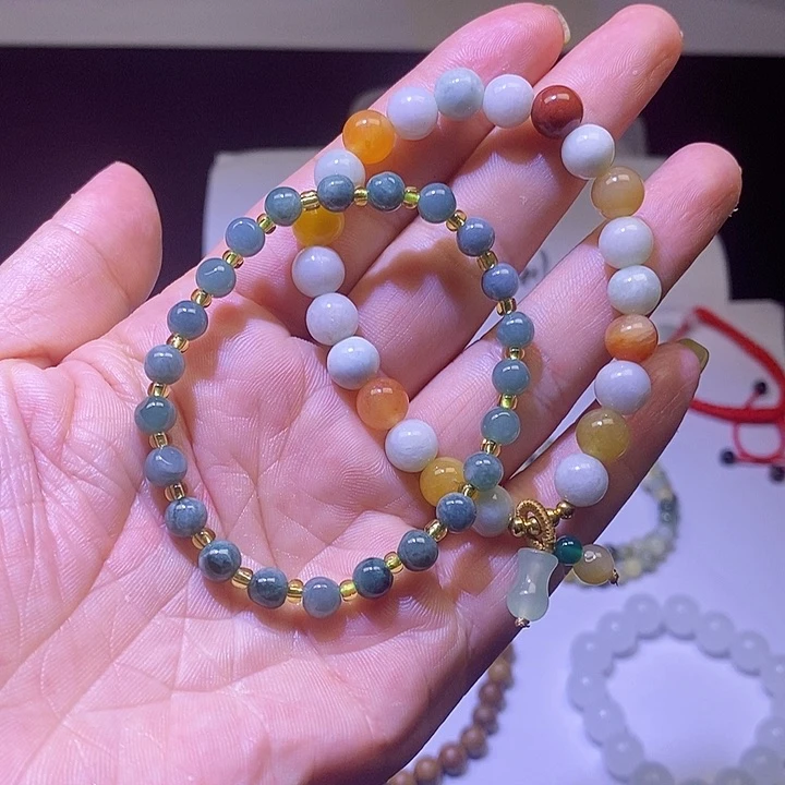 未镶嵌手链翡翠天然翡翠手串