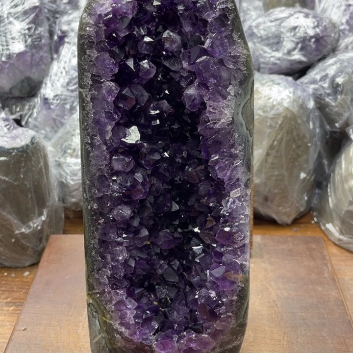 紫晶摆件未镶嵌紫晶