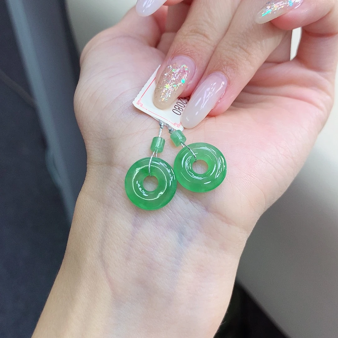 未镶嵌戒指翡翠甜甜圈