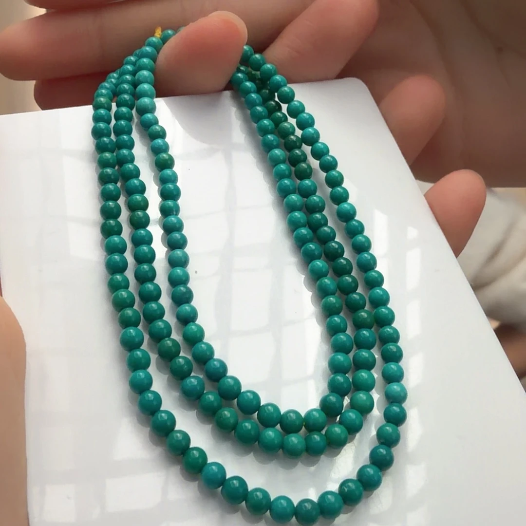 绿松石未镶嵌颈饰