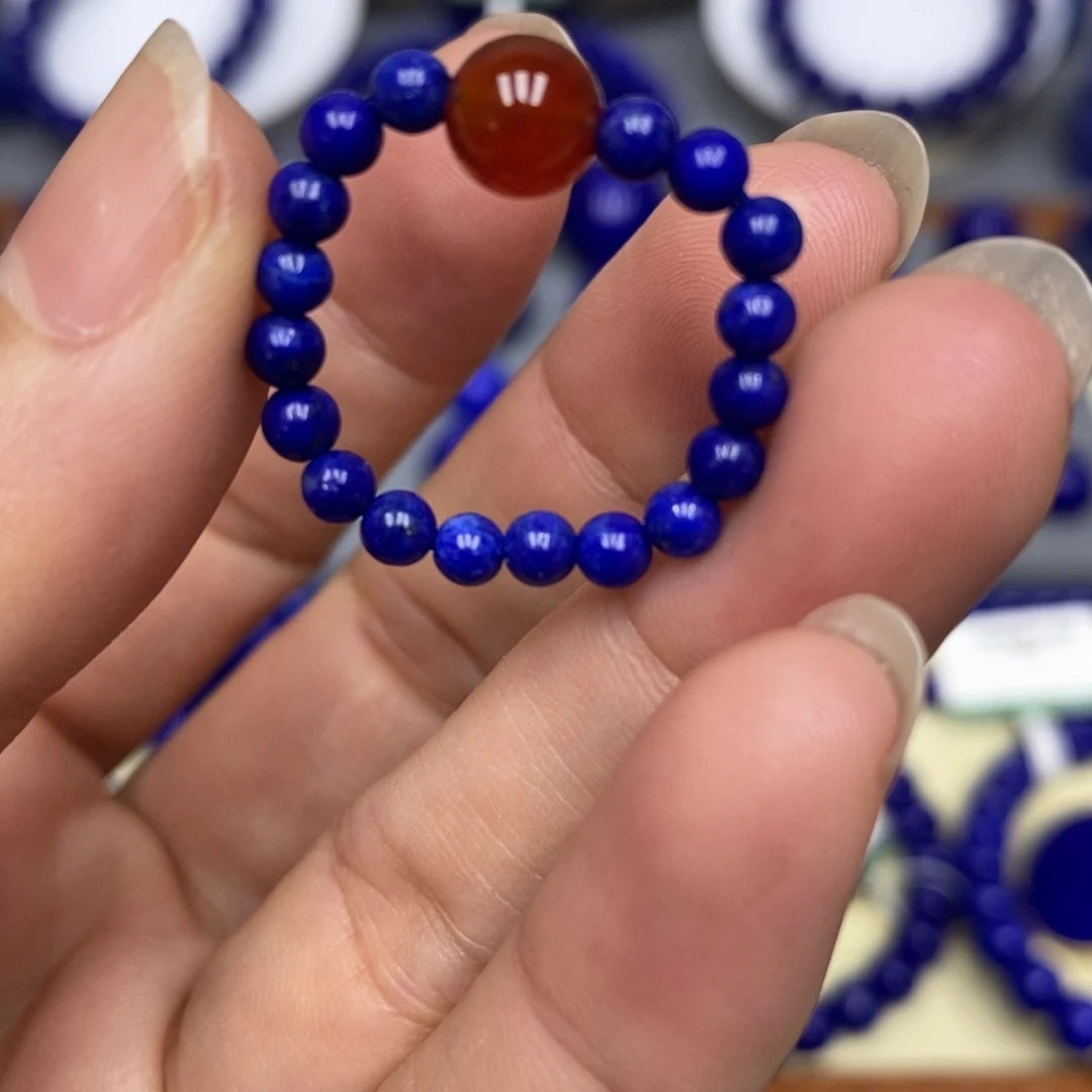 青金石未镶嵌手链