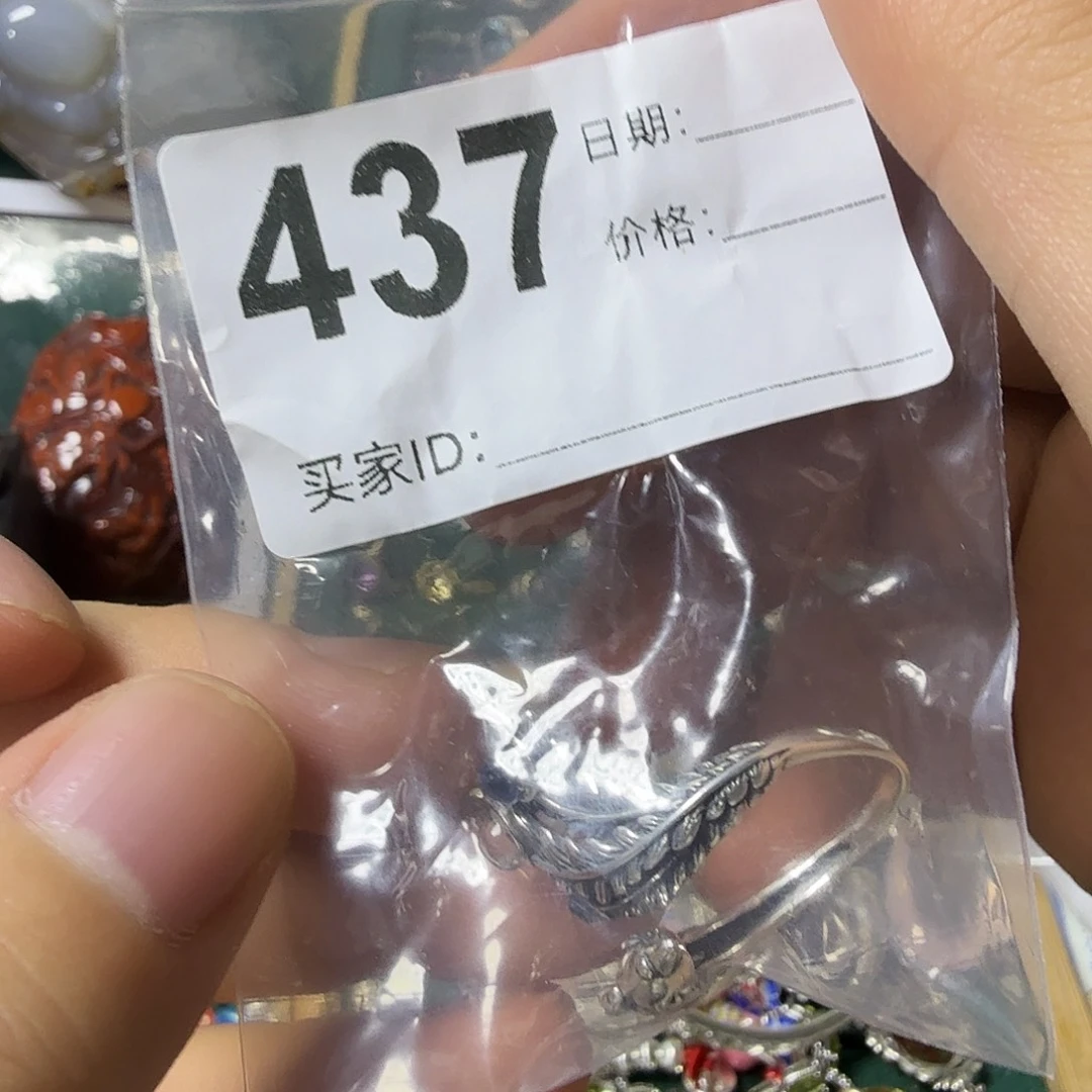 *****戒指银S925镶嵌月光石