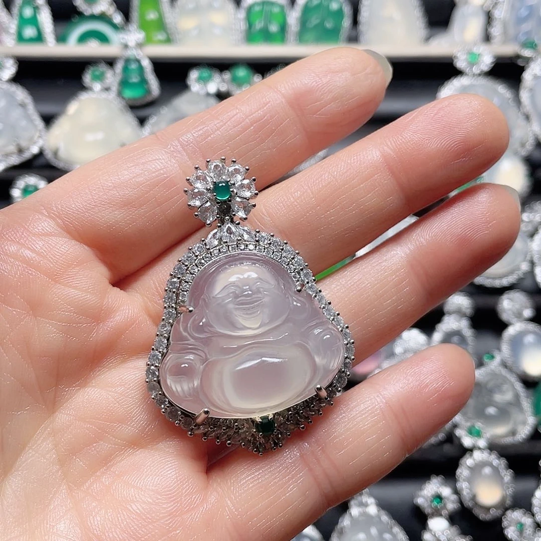 玛瑙/玉髓挂件吊坠合金