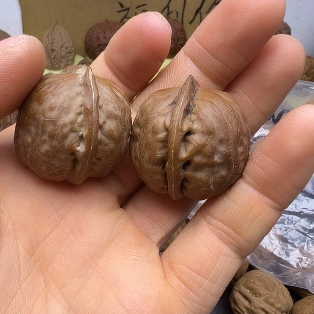 清***华吊坠猴头核桃光头