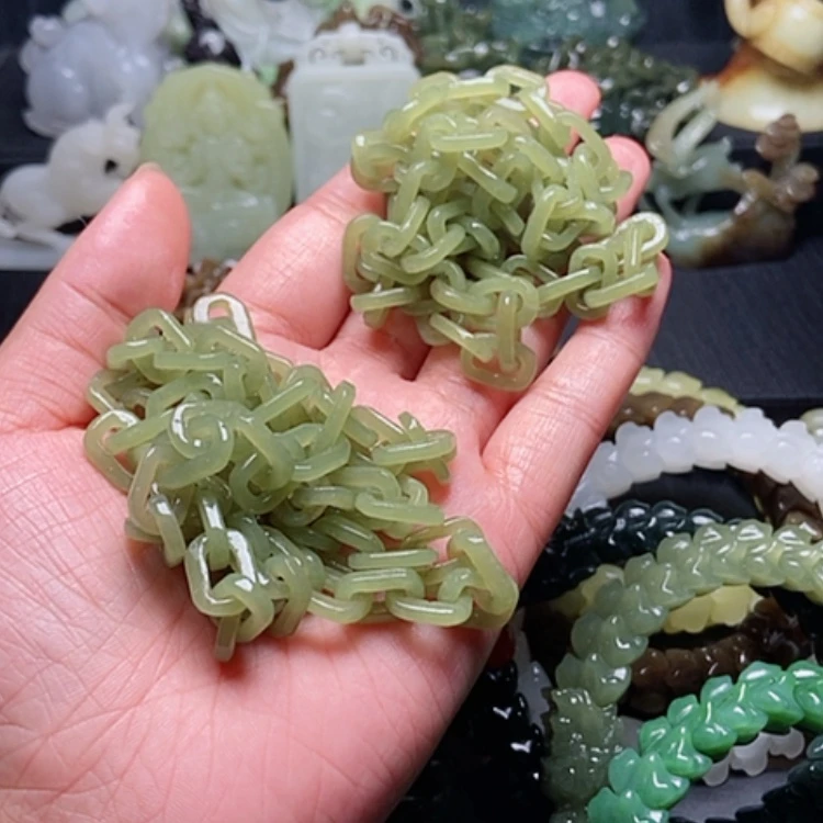 【闪购商品】和田玉未镶嵌颈饰用****8