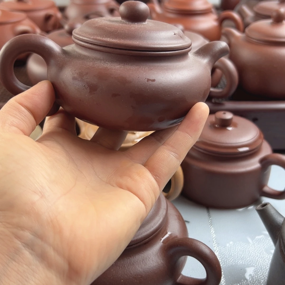紫砂壶紫泥坊古瑕疵