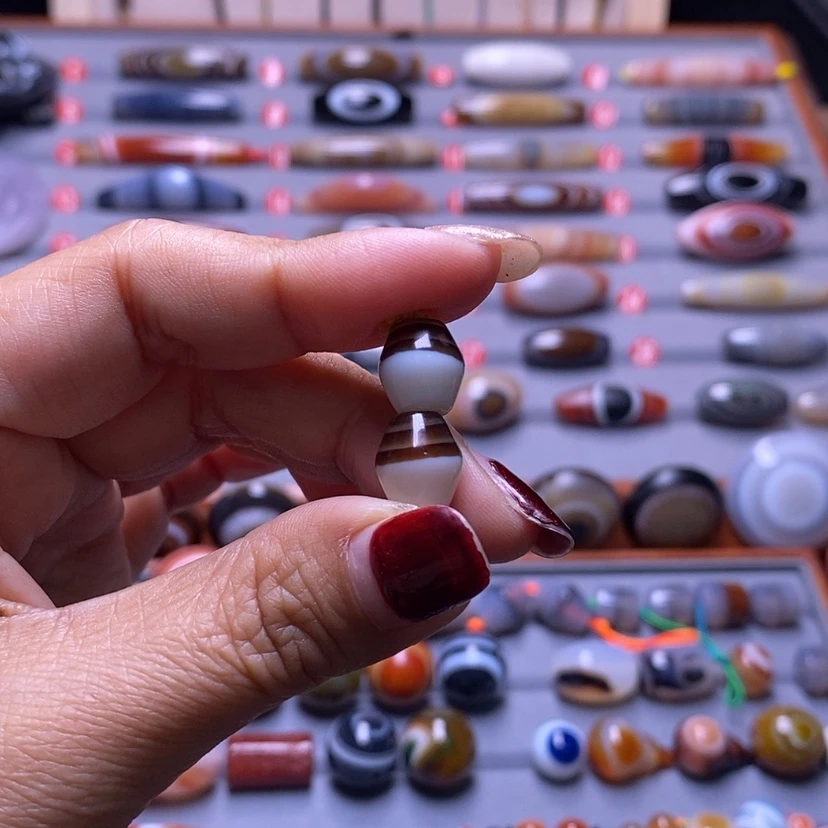 【闪购商品】玛瑙/玉髓珠宝半成品未镶嵌…*