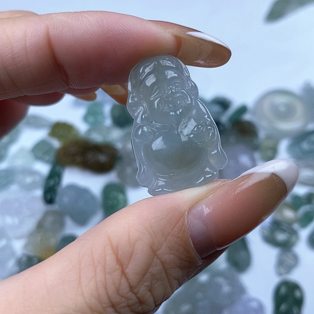 翡翠未镶嵌吊坠(不含链)小吊坠