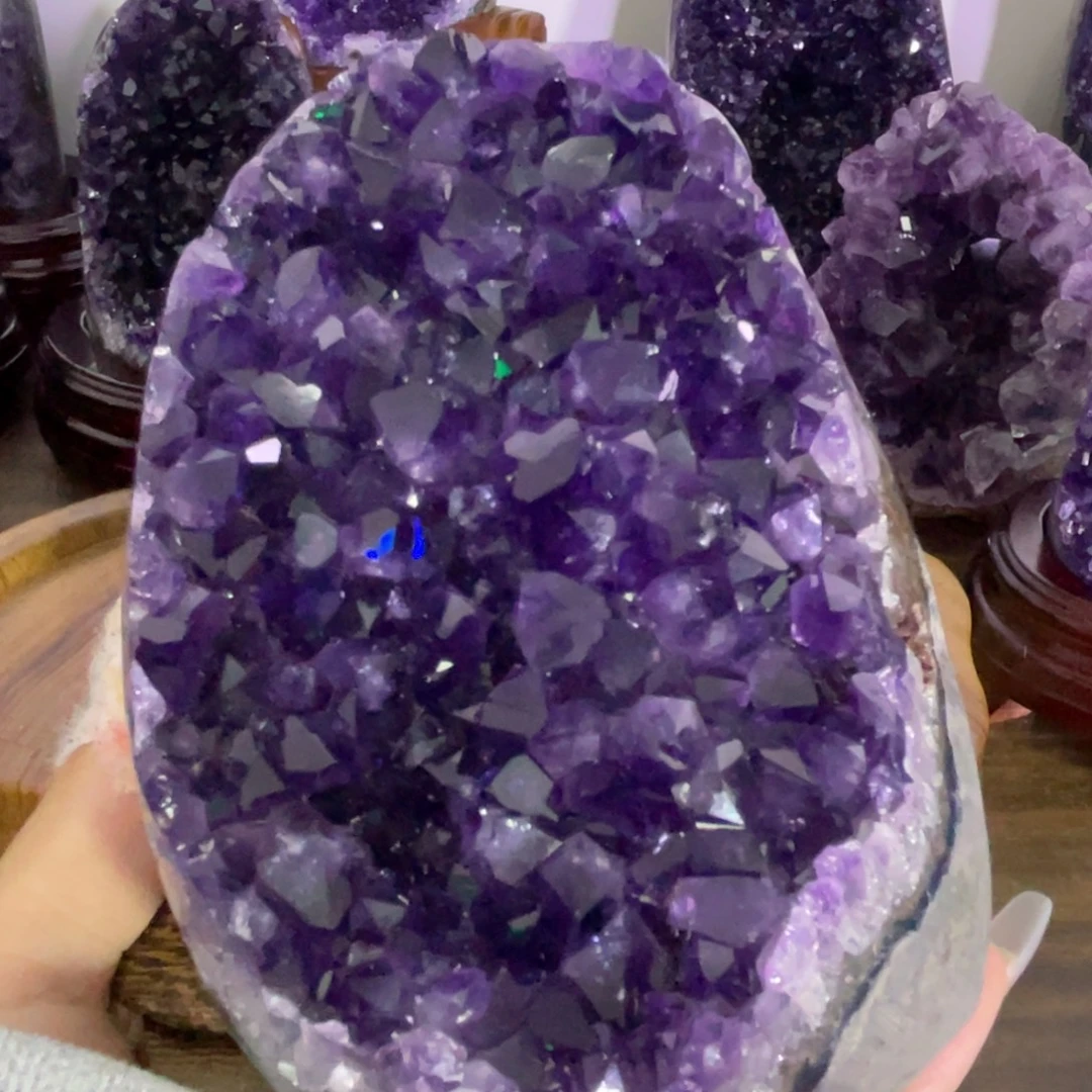 未镶嵌大型摆件（非配饰）紫晶