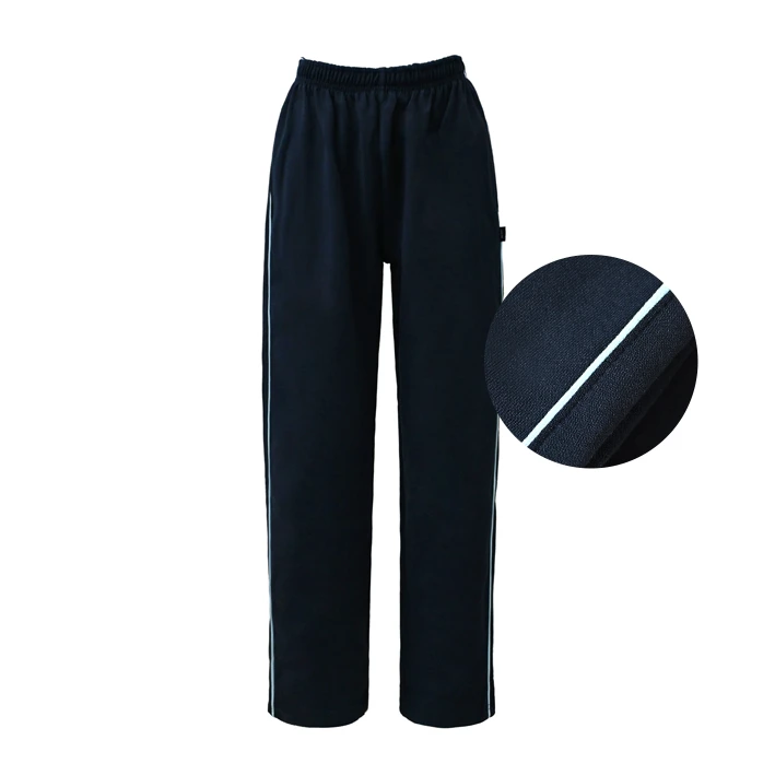 春秋学生百搭藏青色水蓝侧边运动裤 SLQYCK-0139-LMB